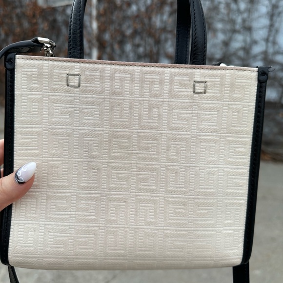 Givenchy Mini G-Tote Shopping Bag In 4G Coated Canvas - Picture 11 of 17